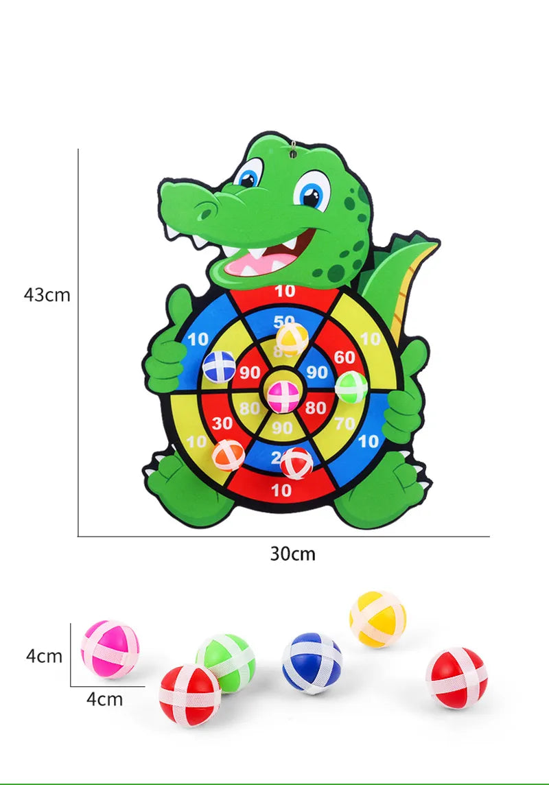 Animal Dart Board Sticky Ball