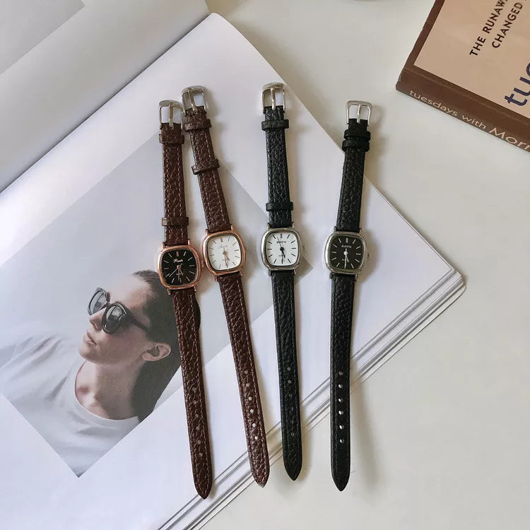 Retro Brown Women Watches