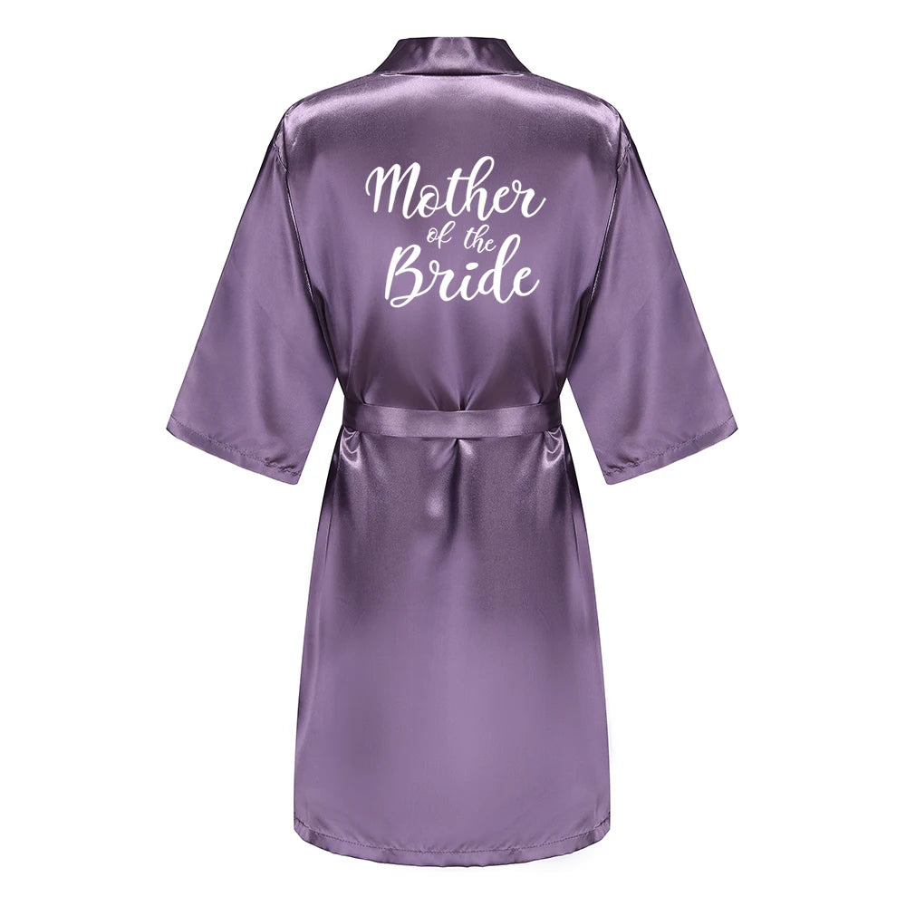 Mother Shower Gift Bridesmaid Wedding Short Robes