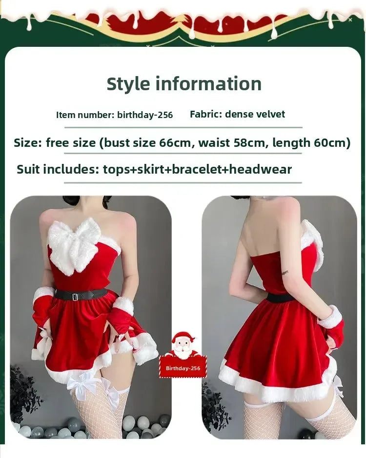 Christmas Rabbit Girl Cosplay Costume