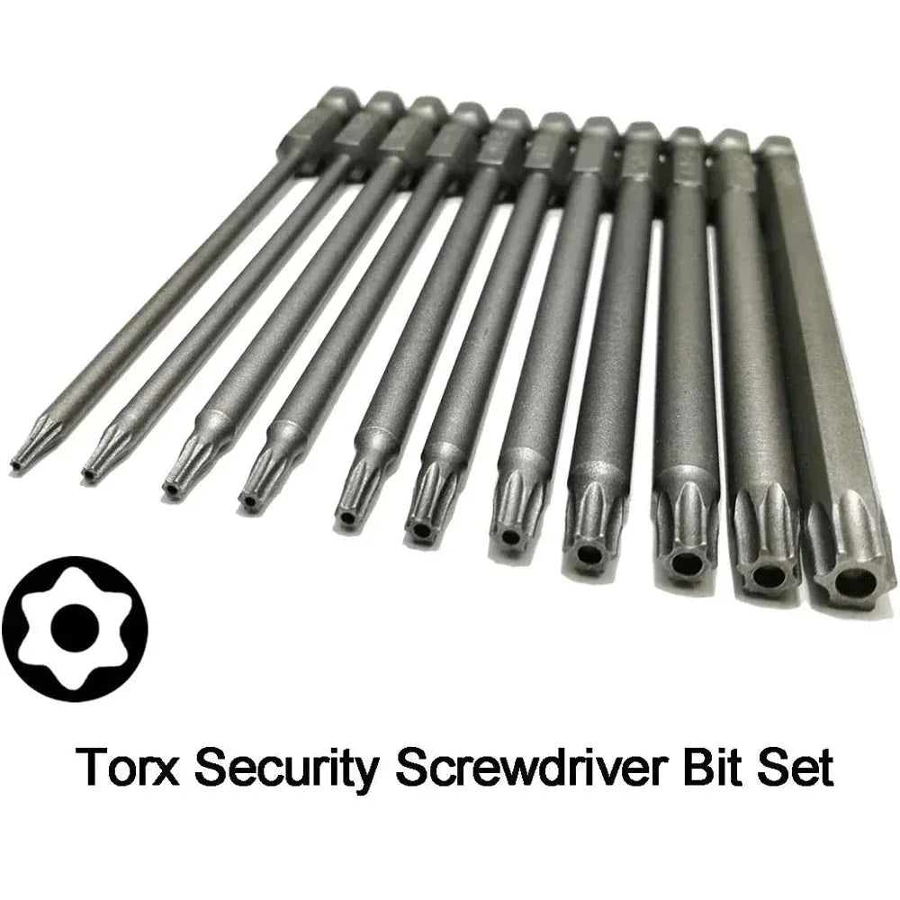Magnetic Security Screwdriver Tool Set 50mm 12pcs Set