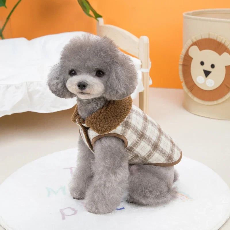 Vest Warm Fleece Pet Clothes