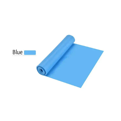 Yoga Sport Resistance Bands Pilates Training Fitness Blue / 1500x150mm