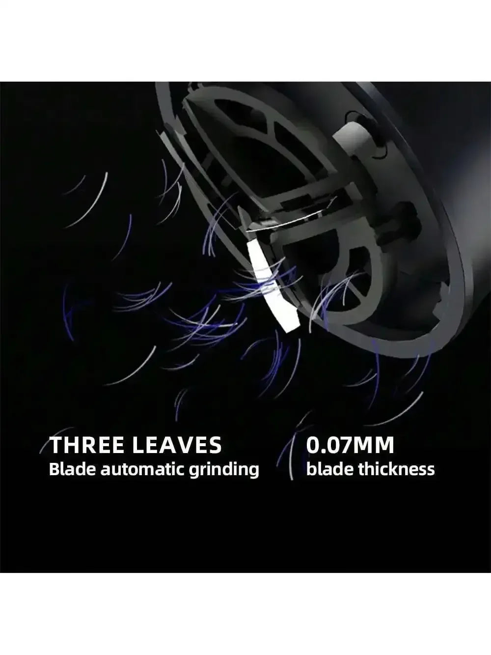 POVOS Portable Beard Trimmer PQ1000 RP-MA09 / United States