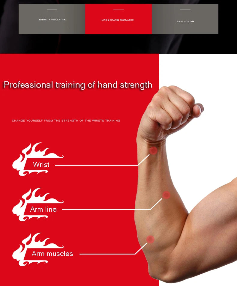 Hand Grip Exercise Wrist Arm Trainer