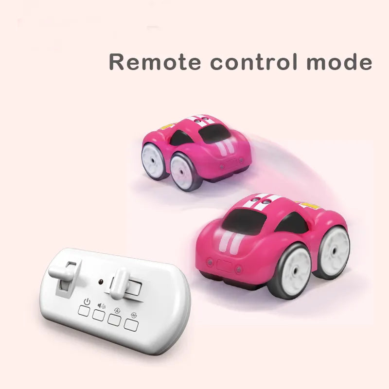 Mini Car Remote Control Electric Car Smart Music Lighting