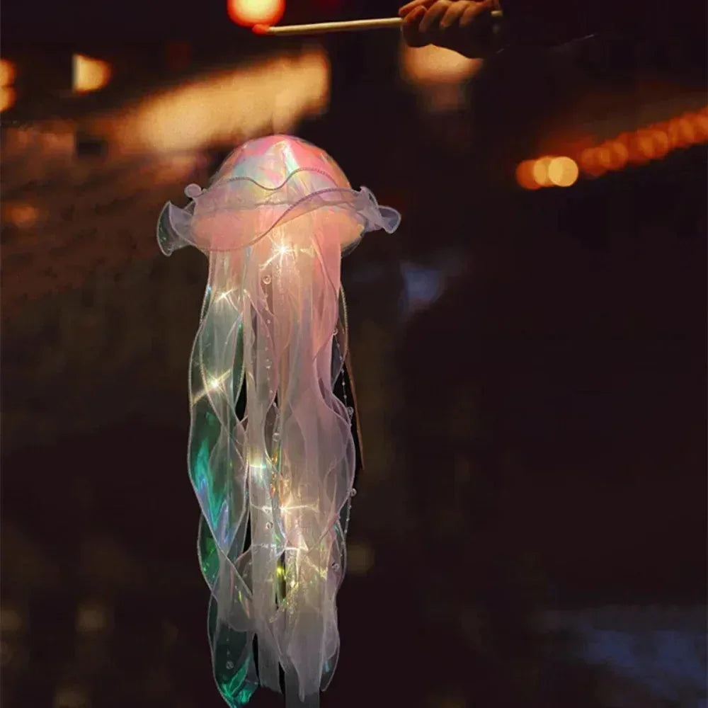 Jellyfish Lamp Home Decoration Upgraded pink