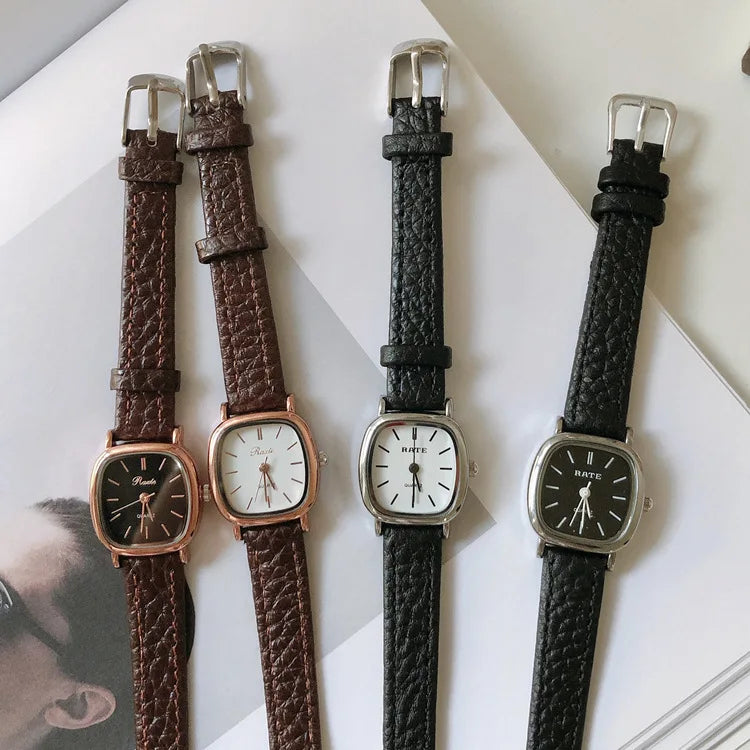 Retro Brown Women Watches