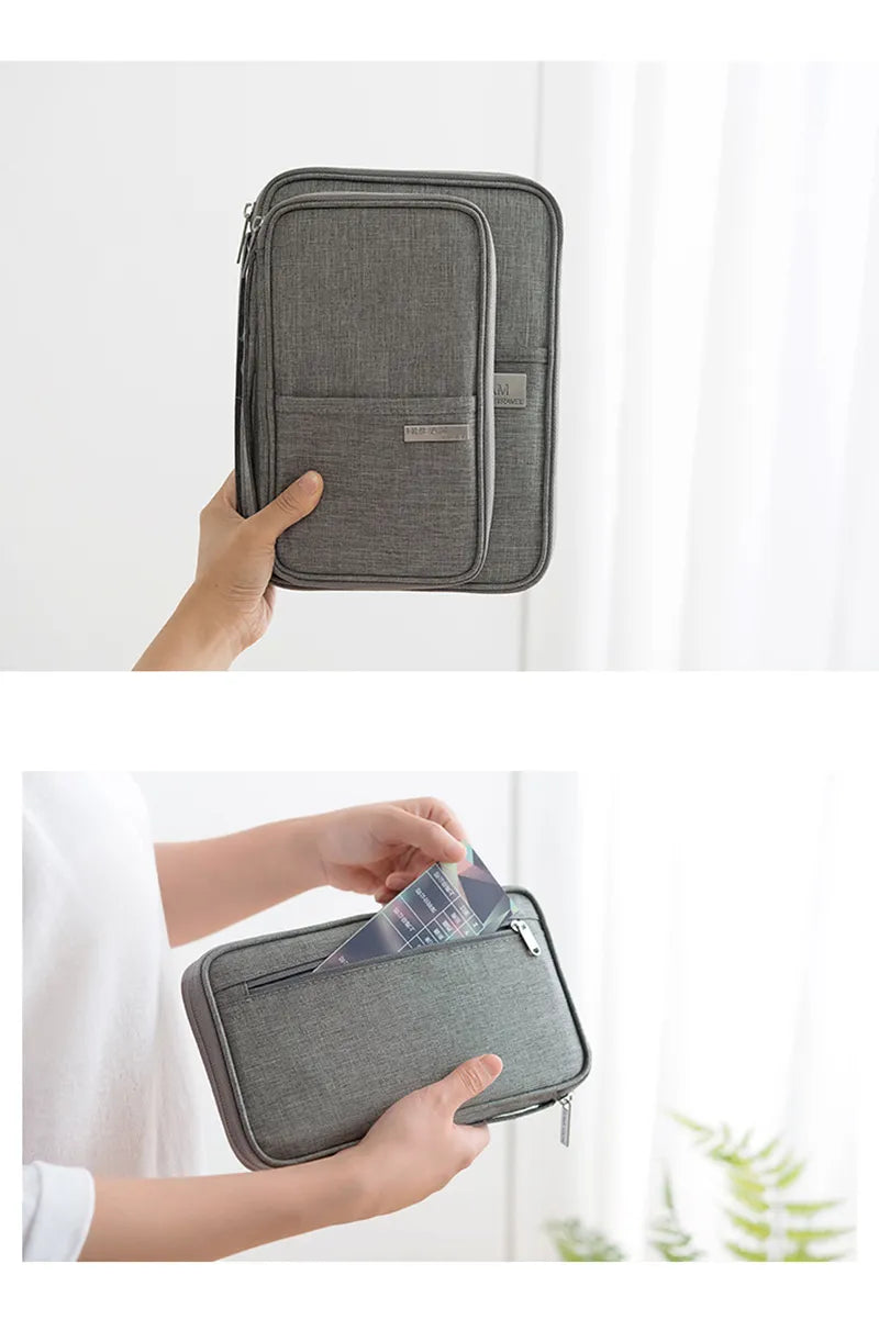 Travel Wallet for Family Passport