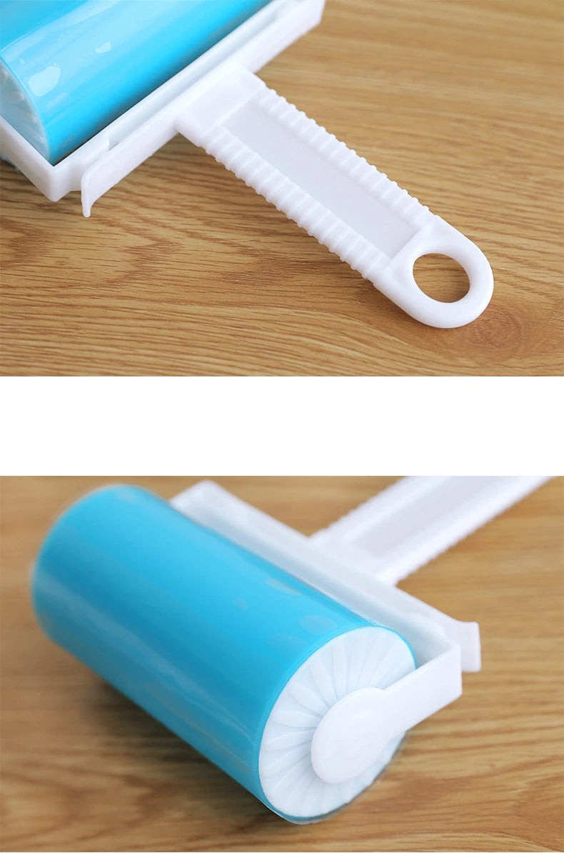 Sticky lint roller