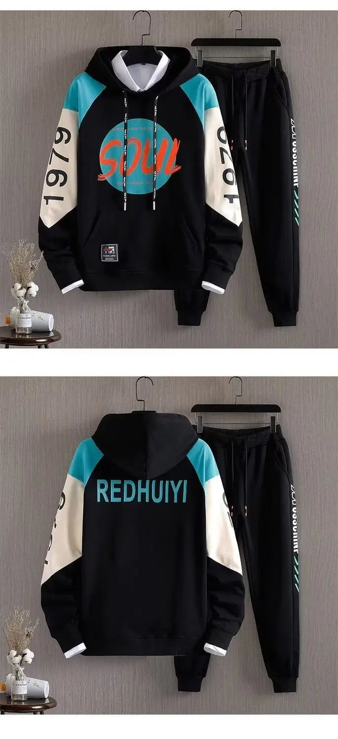 Fashion Men Clothing Jogging Sets