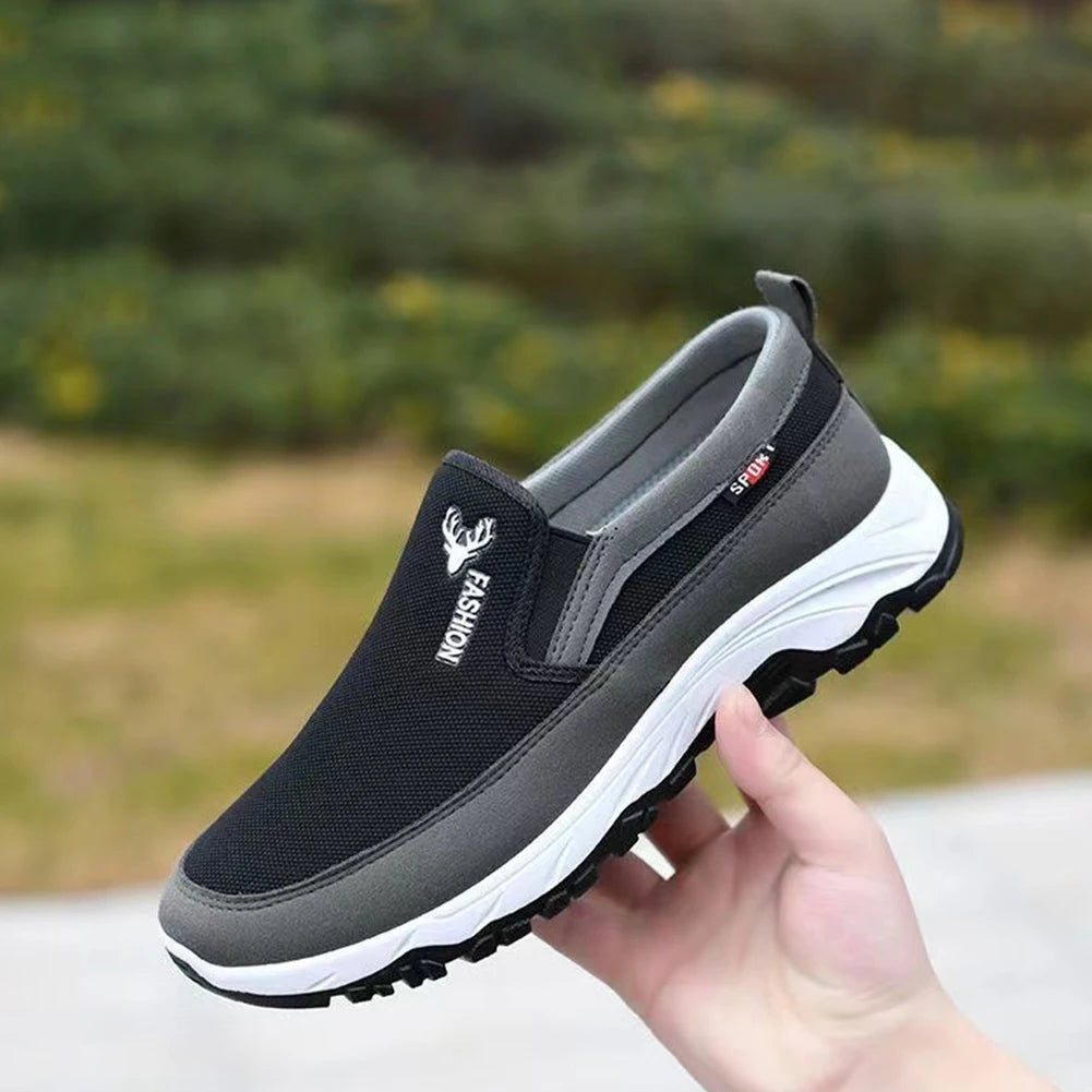 Lightweight Men's Breathable Slip-On Casual Walking Shoes