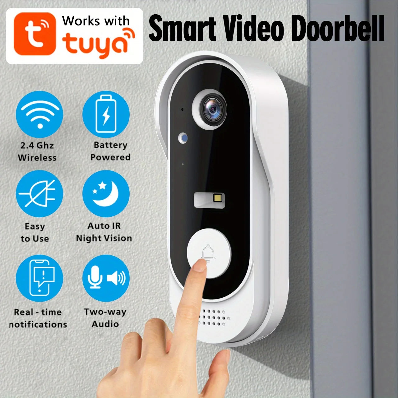 Wireless HD Doorbell Camera