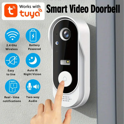 Wireless HD Doorbell Camera NO CARD / United States