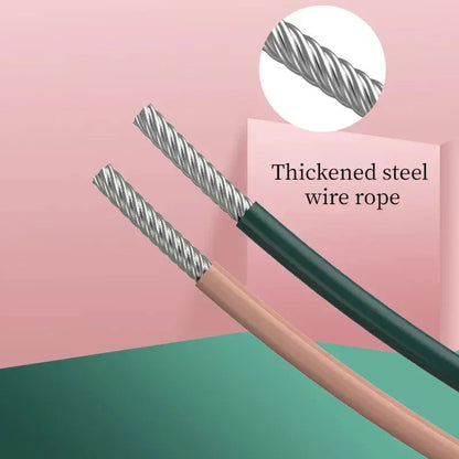 Adjustable Cordless jump rope Fitness gym Green rope