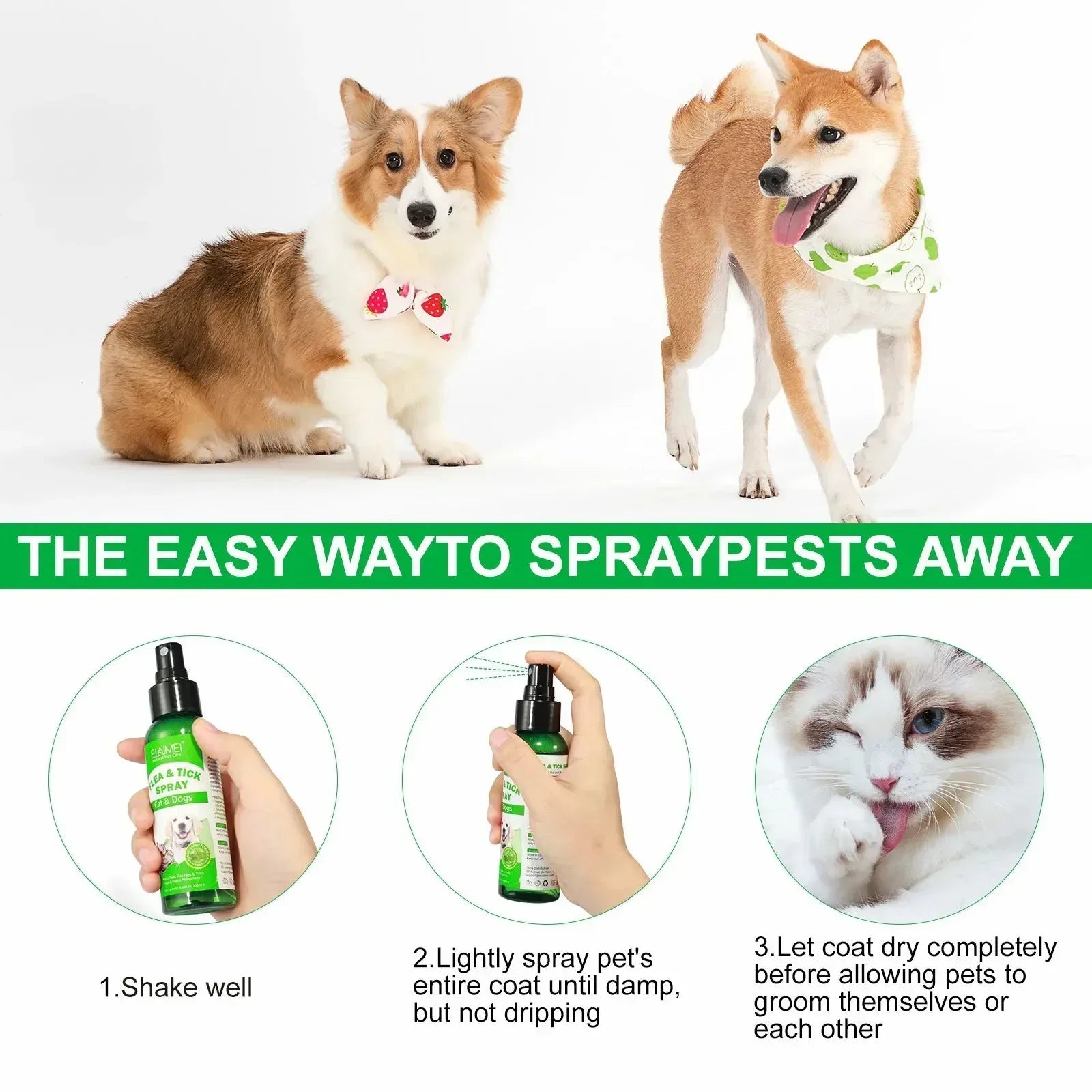 PET Flea & Tick Spray PET Flea & Tick Spray