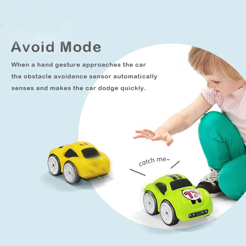 Mini Car Remote Control Electric Car Smart Music Lighting