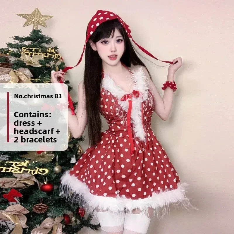 Christmas Rabbit Girl Cosplay Costume