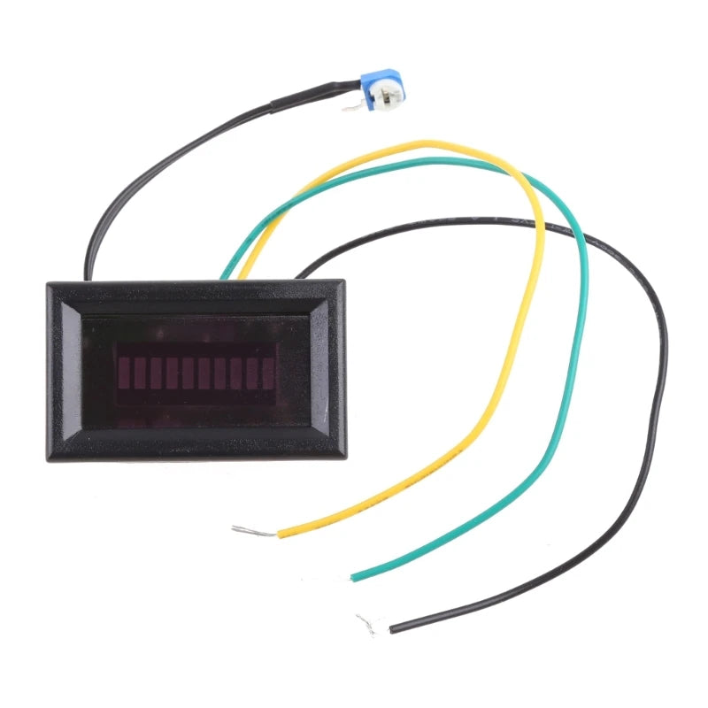 12V Universal Adjustable LED Oil Gauge