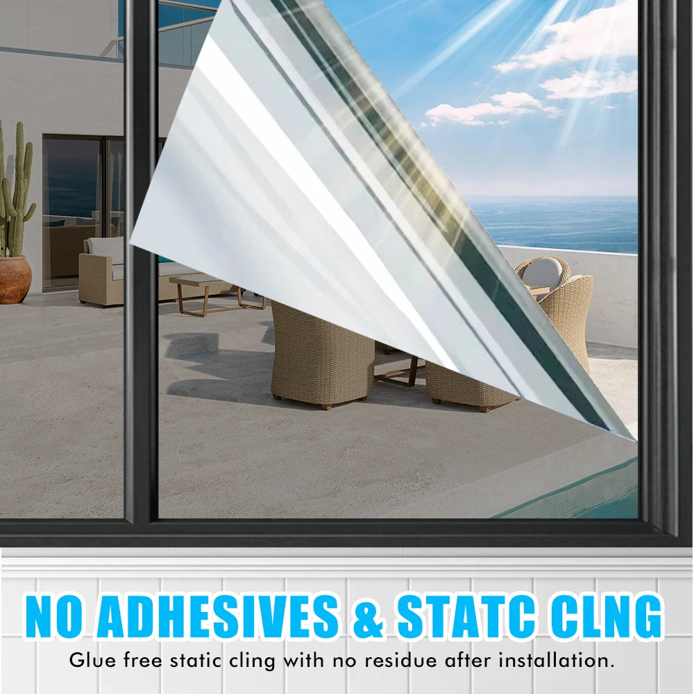 One Way Reflective Window Privacy Film