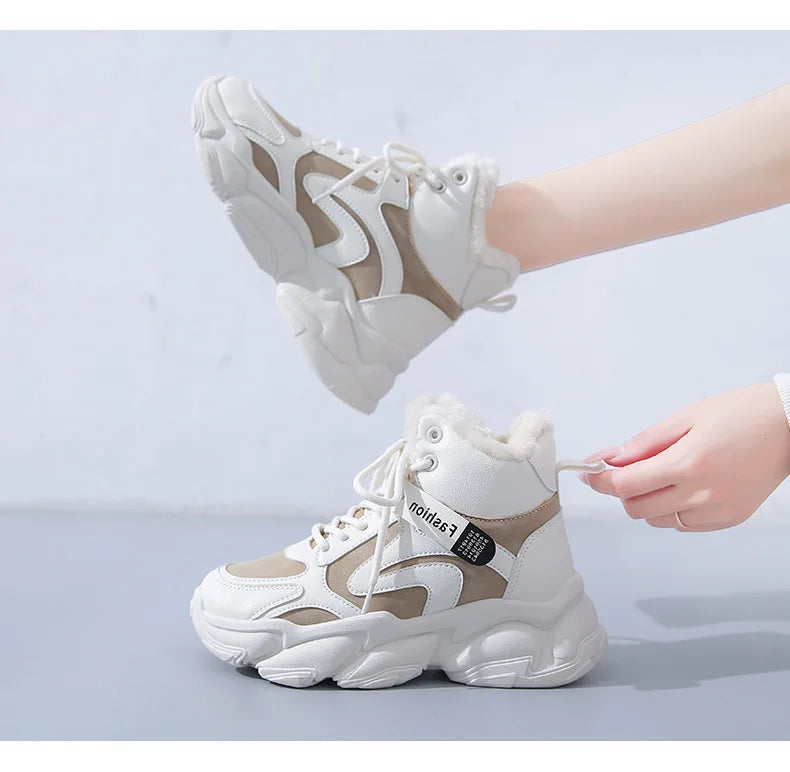 Causal Plush Shoes Cotton