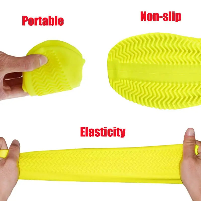 Reusable Non-Slip Waterproof Silicone Shoe Covers