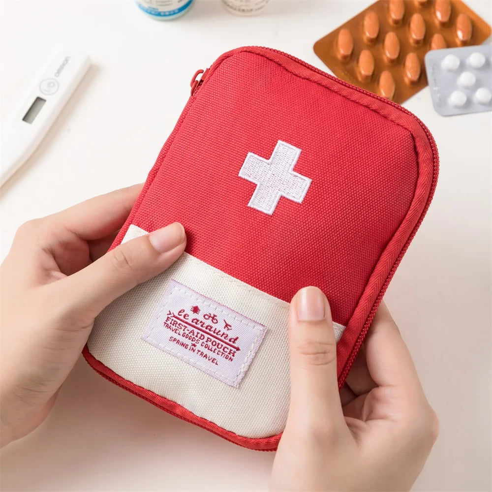 Portable Storage Bag First Aid Emergency Medicine Bag