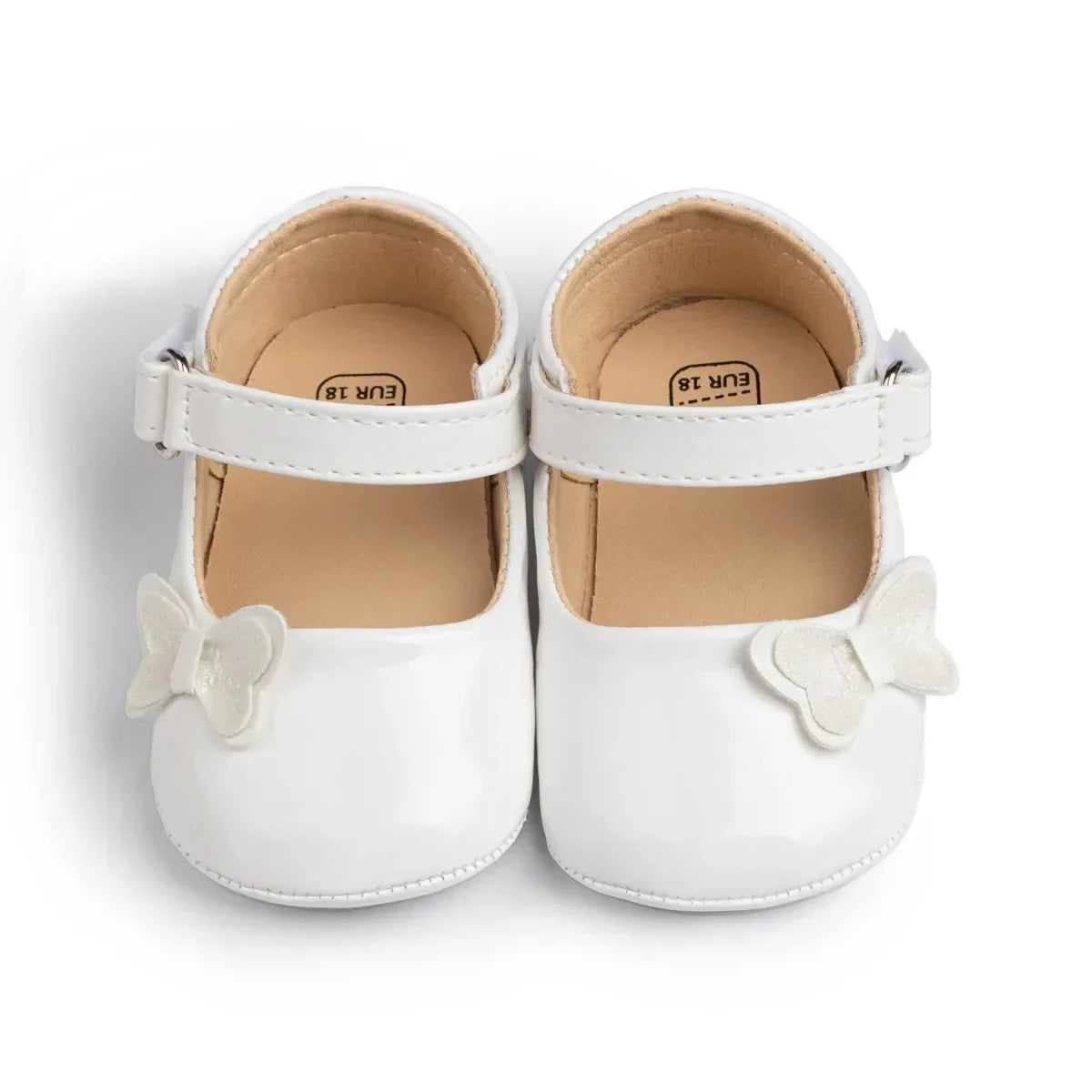Shopminx Toddler Shoes white / 0-6 Months