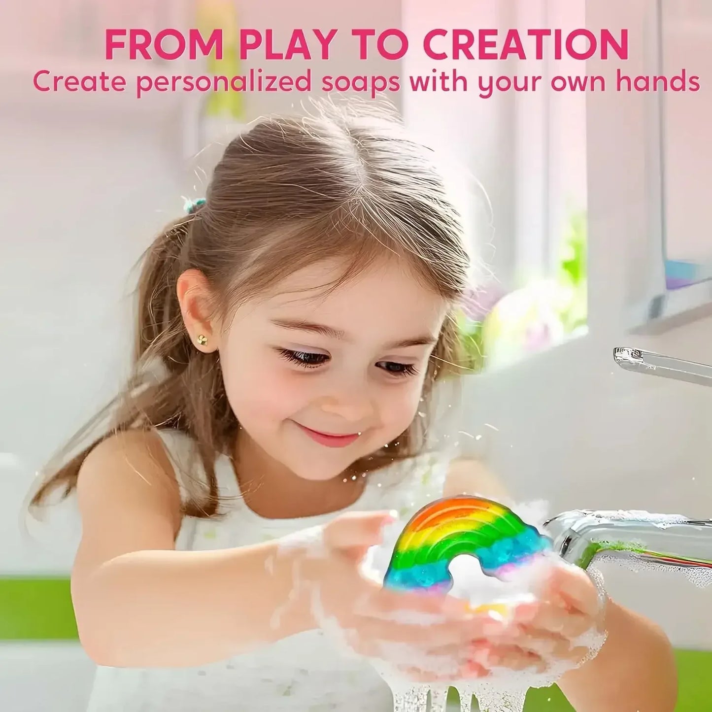 Joyfy Unicorn Soap Making Kit for Kids – DIY Craft & STEM Gift Set United States / Unicorn