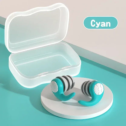 Sleep Noise Reduction Earplug Cyan