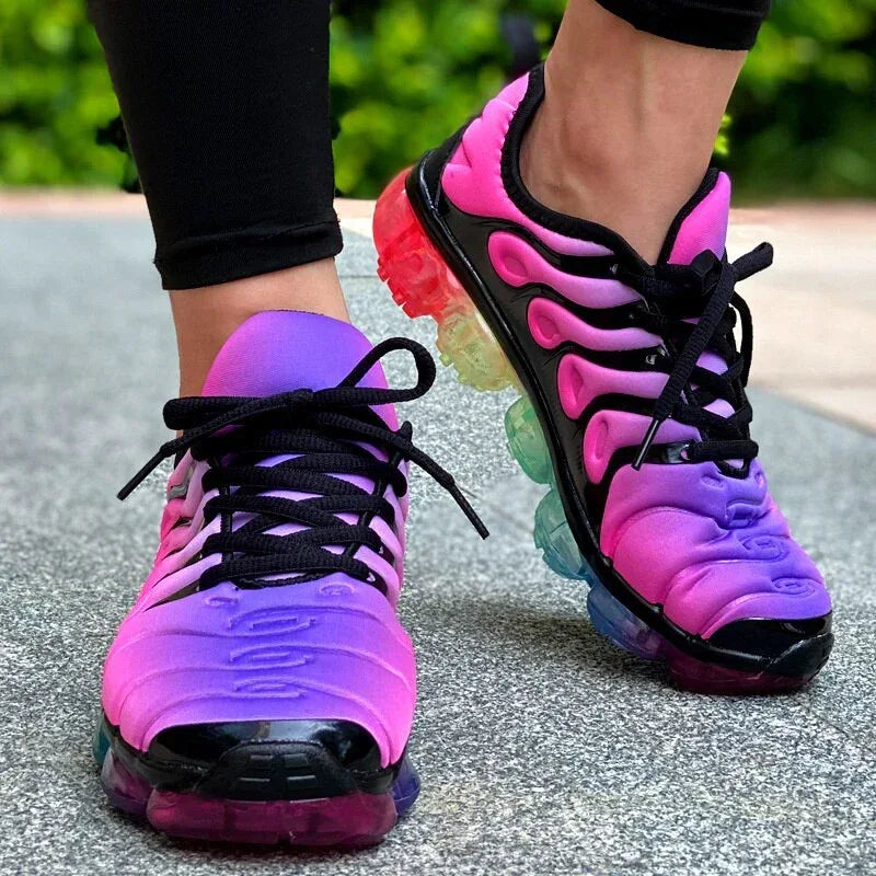 Running Training Fitness Sneakers Summer Women Sports Shoes Purple / 5