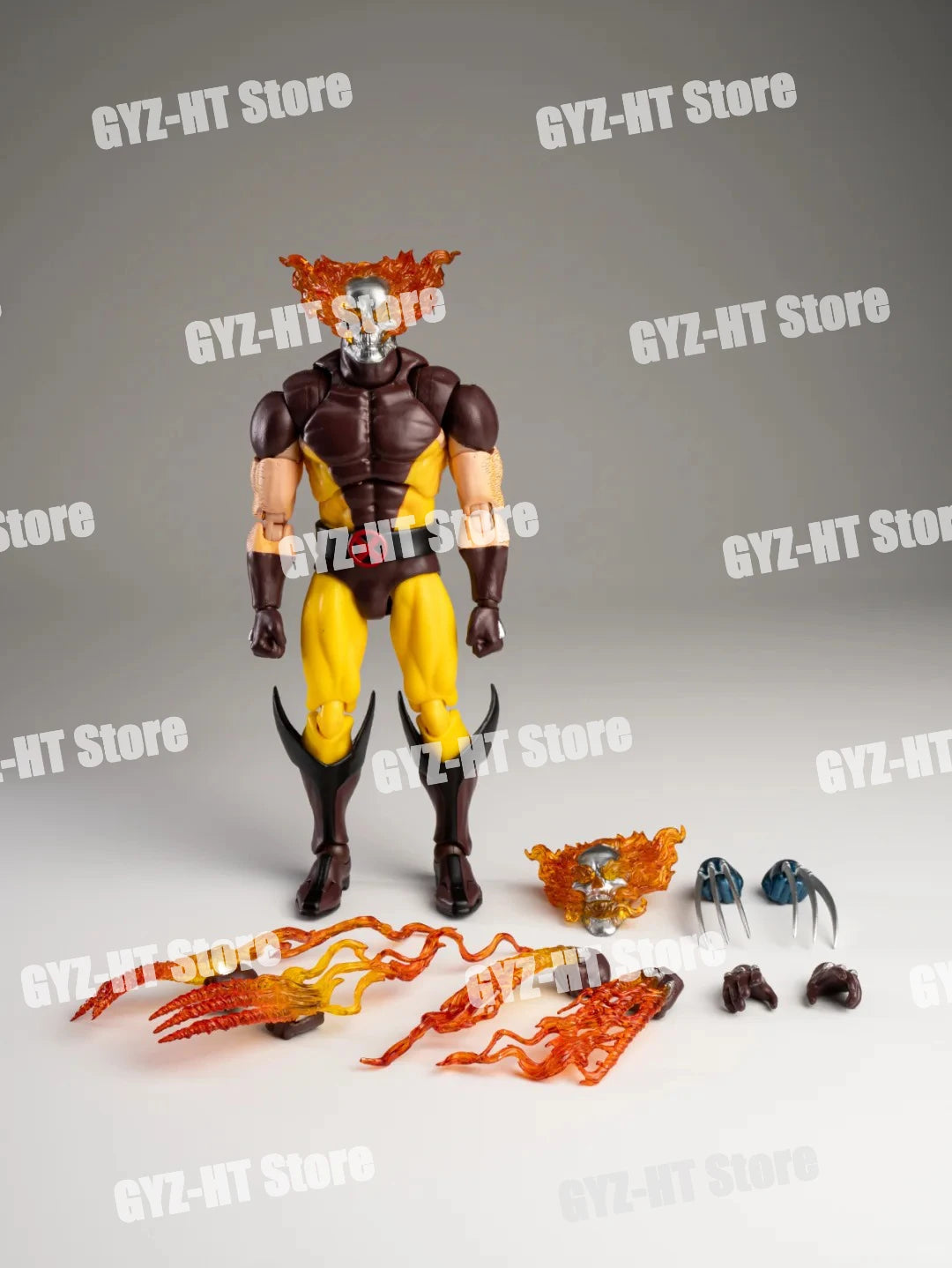 Ct Toys Hellverine Wolverine Mafex 096/138 Action Figure