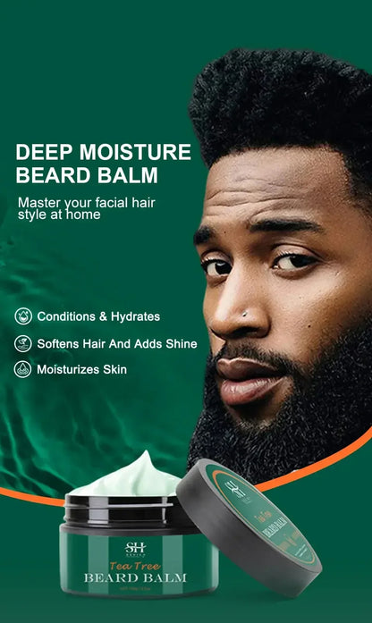 Beard Growth Kit For Men Nourishing Moisturizing Moustache Conditioner 100ml / United States