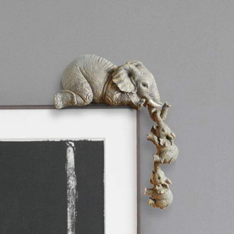 Resin Elephant Ornament