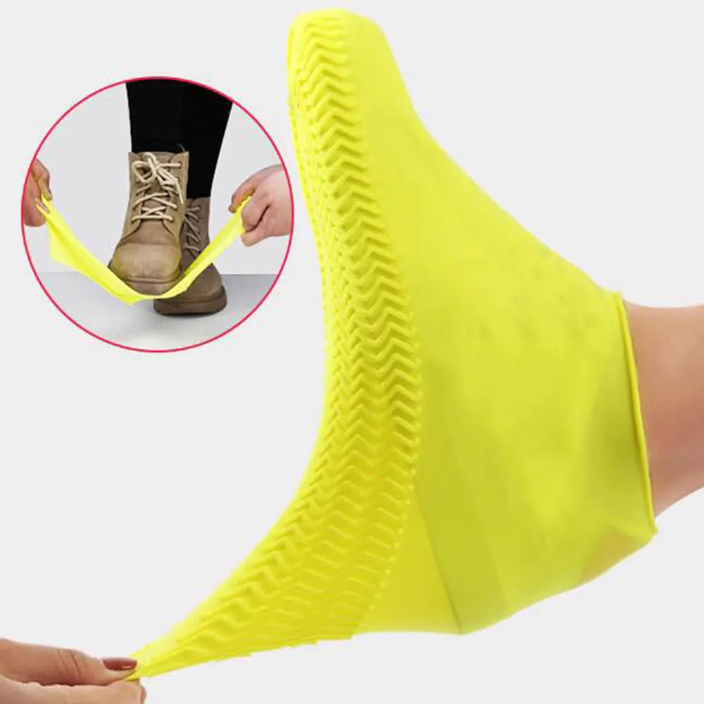 Reusable Non-Slip Waterproof Silicone Shoe Covers