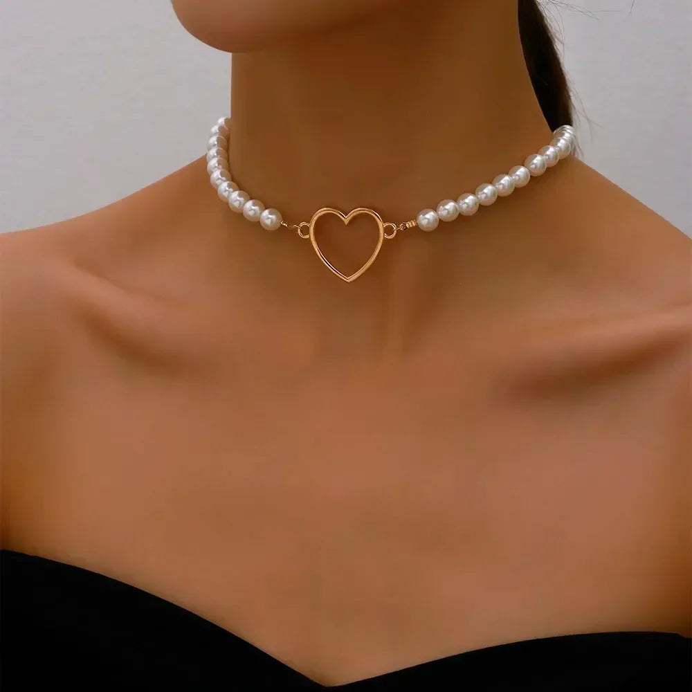 Trend Elegant Jewelry Wedding Big Pearl Necklace 4