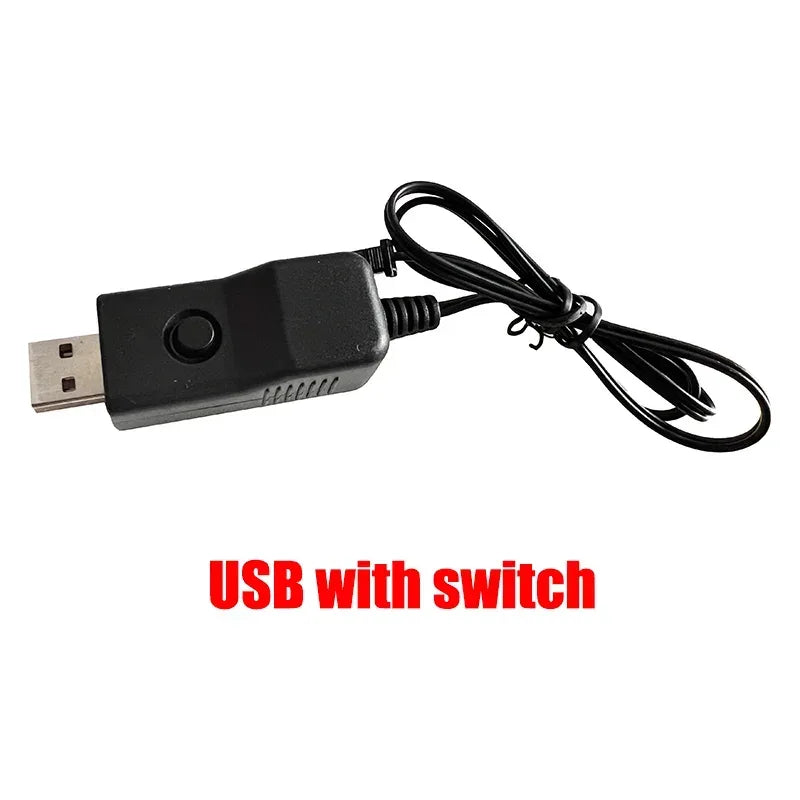 Neon LED Light Glow EL Wire String Strip Rope USB switch / 1m