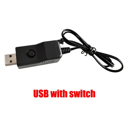 Neon LED Light Glow EL Wire String Strip Rope USB switch / 1m