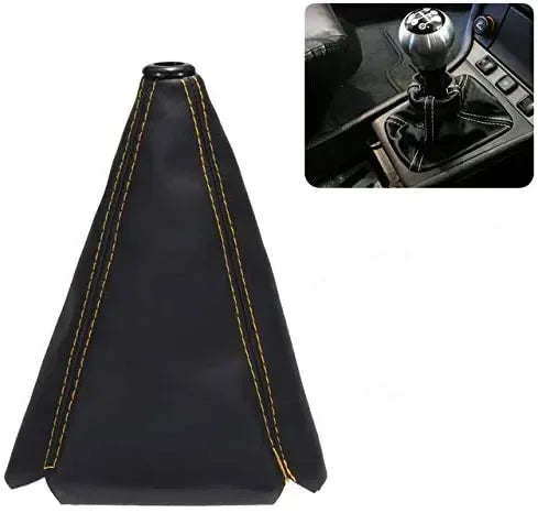 Universal Gear Shift Boot Cover Yellow