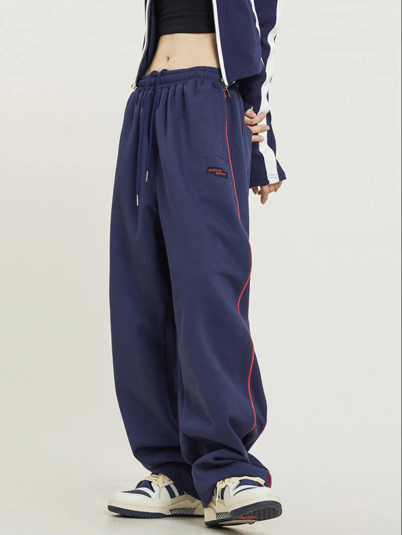 High Street Sport Pants Elastic Waist