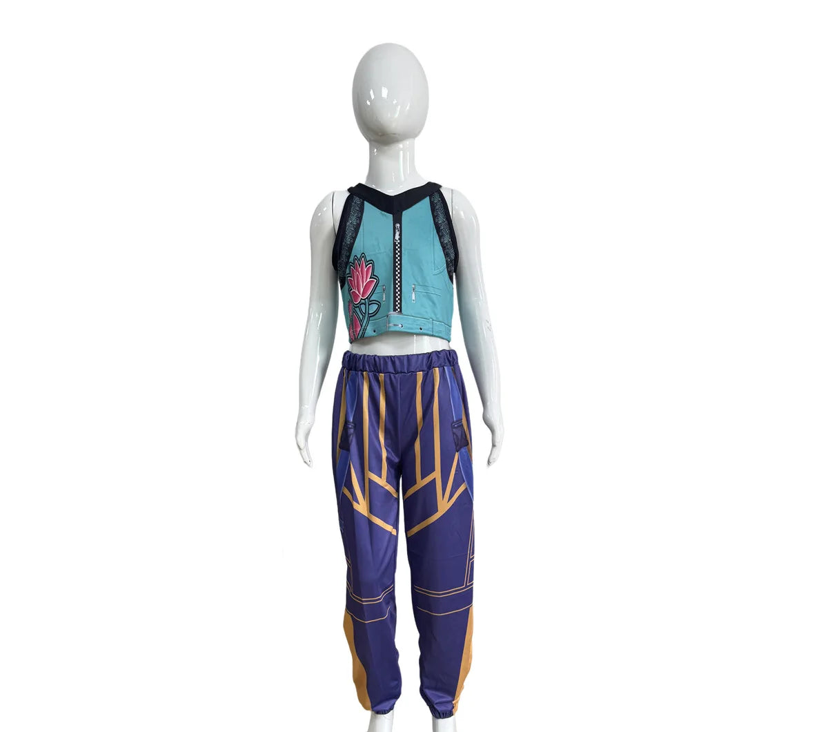 Anime Demon Hunter Cosplay Stage Costume