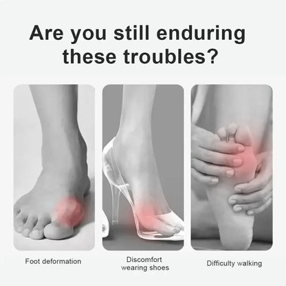 Toe Corrector Orthopedic Tool for Bunion and Hallux Valgus Relief Black Left