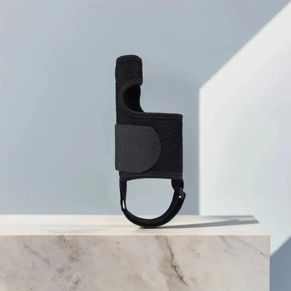 Toe Corrector Orthopedic Tool for Bunion and Hallux Valgus Relief Black Left