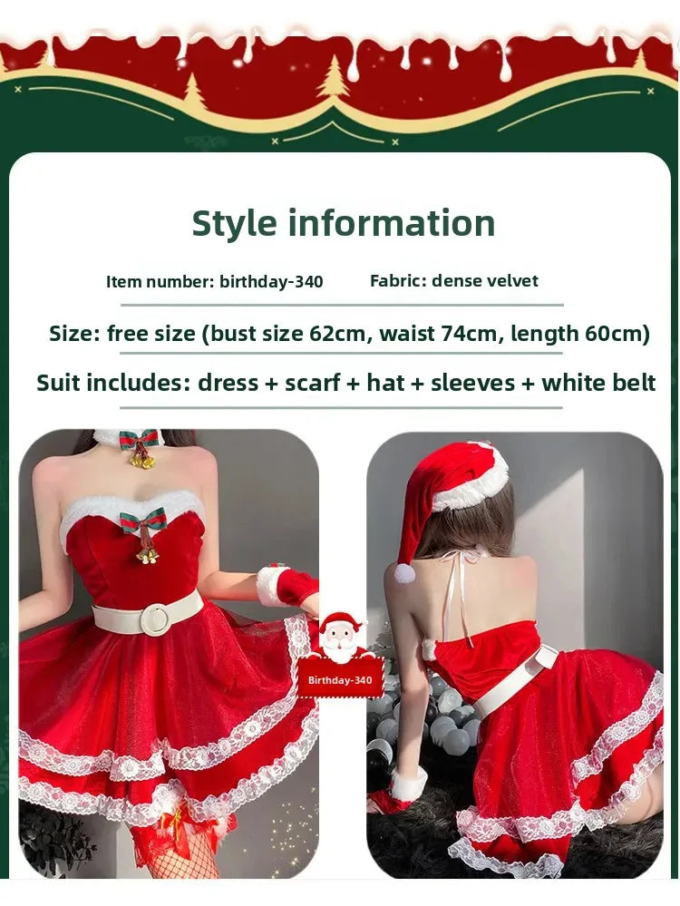 Christmas Rabbit Girl Cosplay Costume