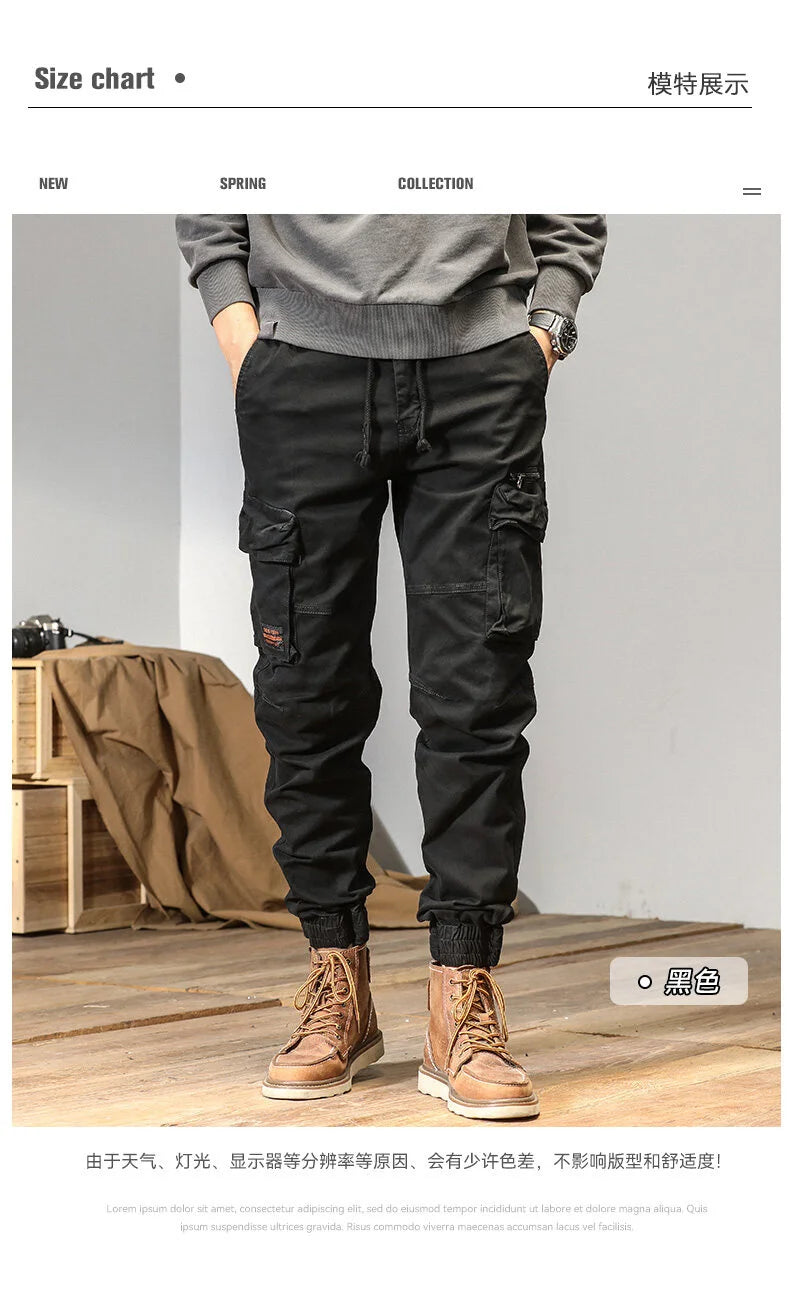 Joggers Cargo Pants Men Casual