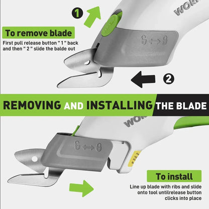 Wireless Electric Scissors 3.6V Scissors