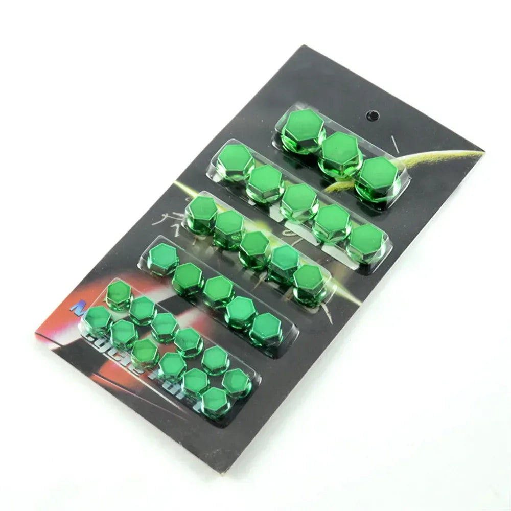 Motorcycle accessories Decoration nut Cover green