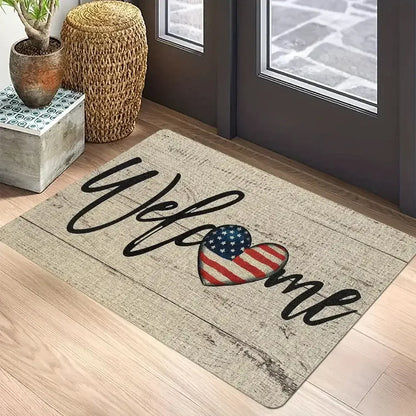 American Flag Non-Slip Welcome Doormat 1 / 40x60CM