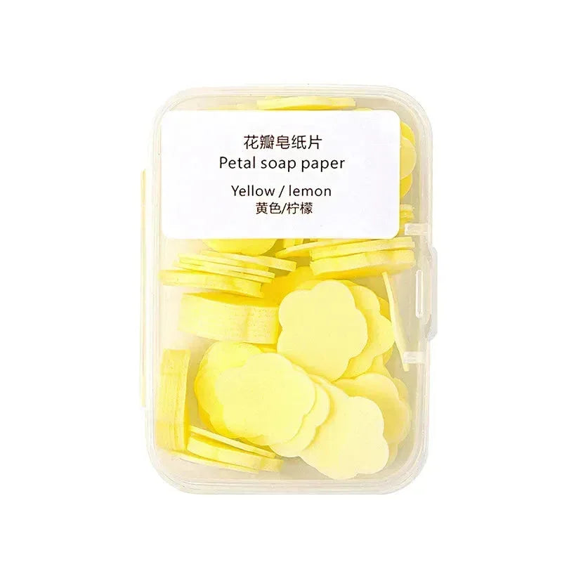Disposable Scented Mini Paper Soap for Hand Washing No.1 50pcs