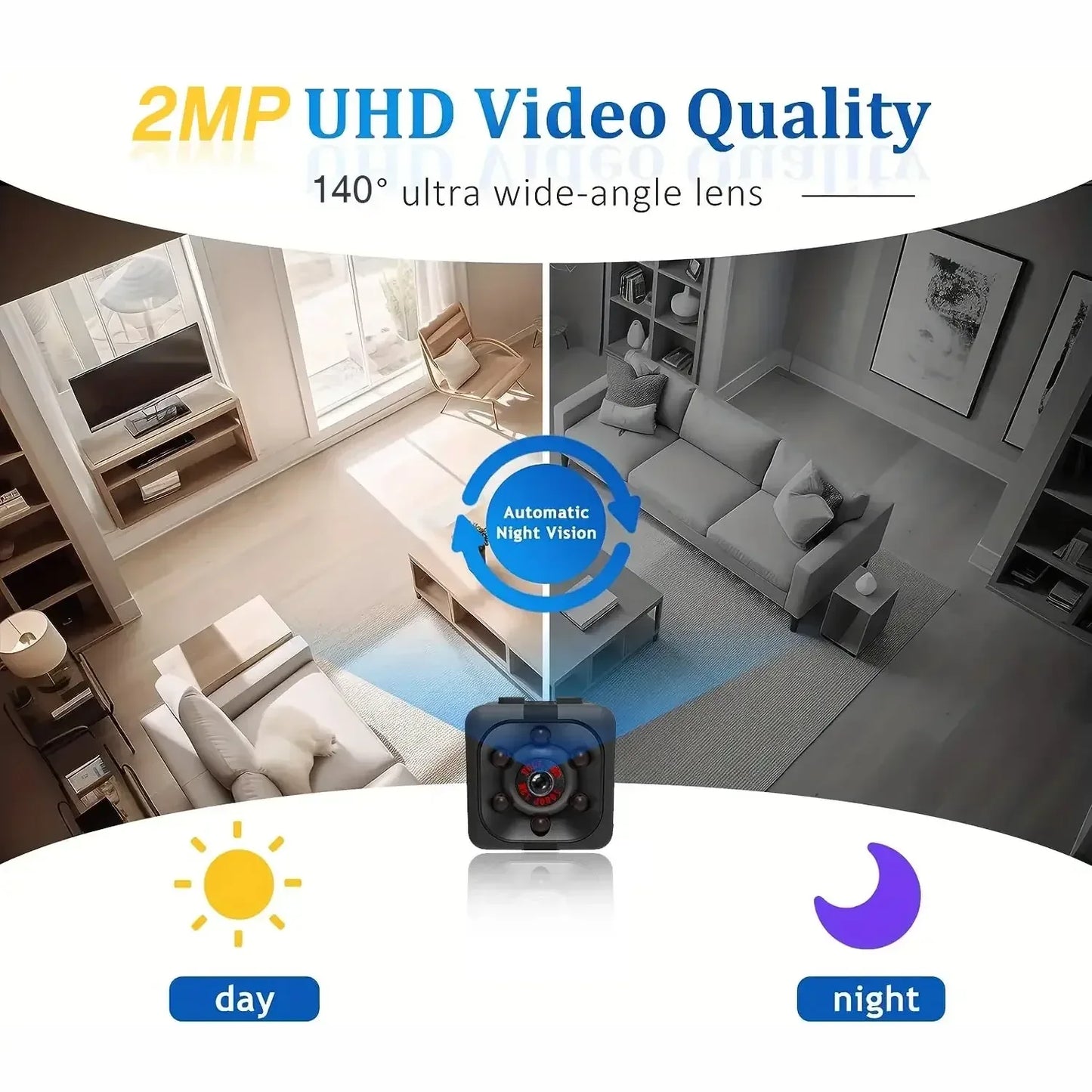 Mini Portable Camera black / 32G CARD / United States